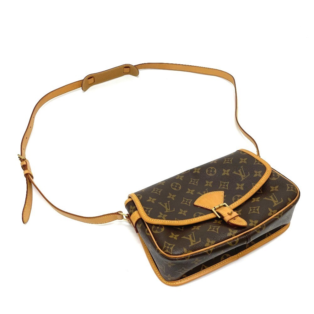 Louis Vuitton Monogram Sologne Bag Shoulder Bag Brown